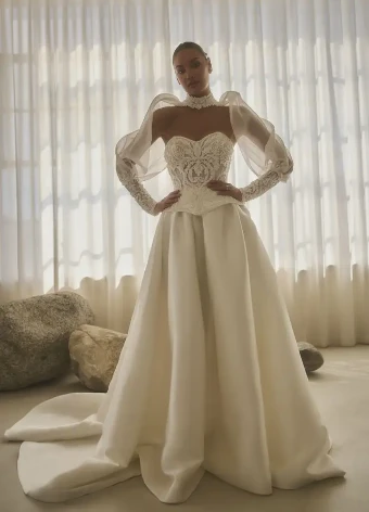 Casablanca Bridal 146487- Skirt #0 default Ivy thumbnail