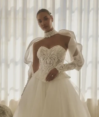 Casablanca Bridal 146482- Corset Top #0 default INI thumbnail
