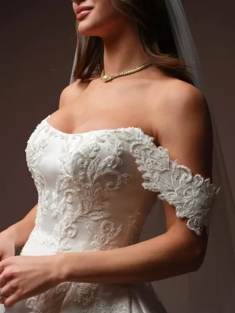 Maggie Sottero 147814- Straps #0 default Ivory thumbnail