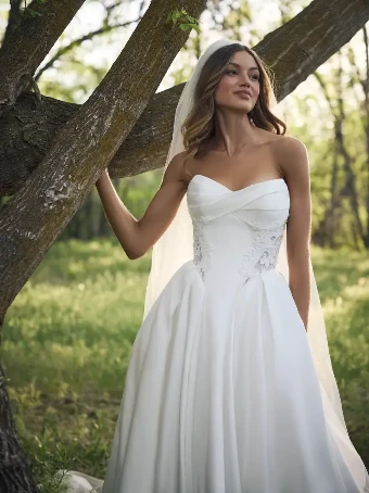 Rebecca Ingram 147853 #8 All Ivory (gown with Ivory Illusion) thumbnail