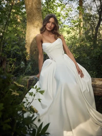 Rebecca Ingram 147853 #5 All Ivory (gown with Ivory Illusion) thumbnail