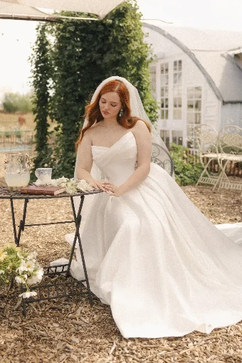 Rebecca Ingram 147853 #6 All Ivory (gown with Ivory Illusion) thumbnail
