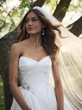 Rebecca Ingram 147853 #10 All Ivory (gown with Ivory Illusion) thumbnail