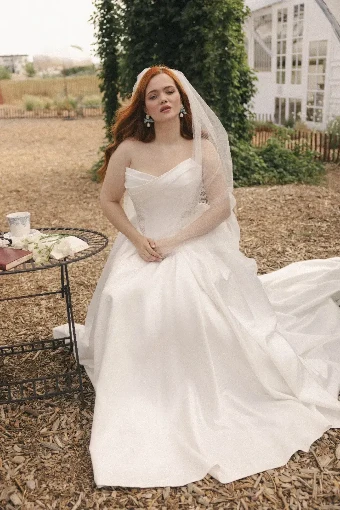 Rebecca Ingram 147853 #5 All Ivory (gown with Ivory Illusion) thumbnail