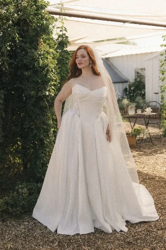 Rebecca Ingram 147853 #0 default All Ivory (gown with Ivory Illusion) thumbnail