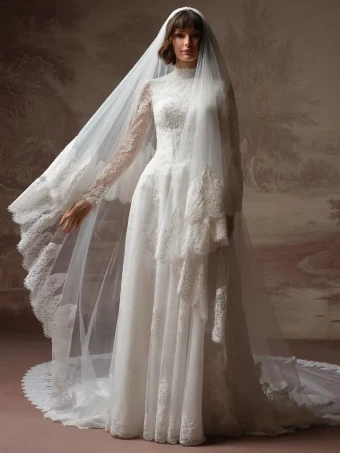 Maggie Sottero 147807 #2 All Ivory (gown with Ivory Illusion) thumbnail