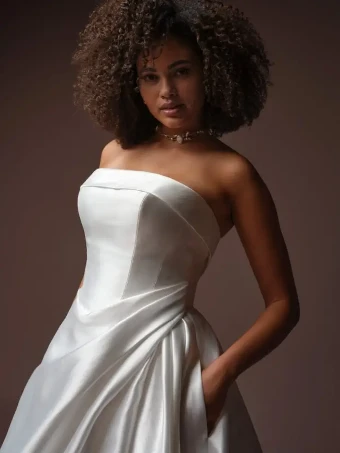 Rebecca Ingram 147832 #2 All Ivory (gown with Ivory Illusion) thumbnail