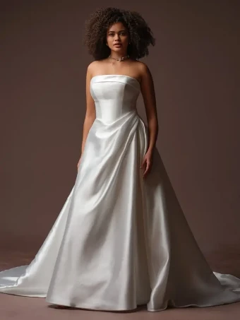 Rebecca Ingram 147832 #0 default All Ivory (gown with Ivory Illusion) thumbnail
