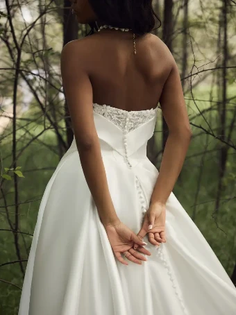 Rebecca Ingram 147832 #10 All Ivory (gown with Ivory Illusion) thumbnail