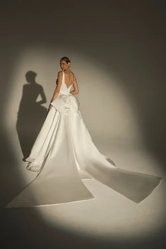 Casablanca Bridal 146478- Bow #0 default Ivy thumbnail