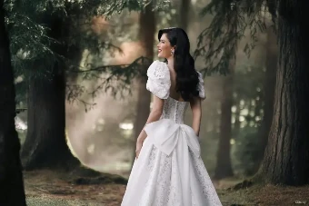 Disney Fairy Tale Weddings Collection 147016 #1 Ivory thumbnail