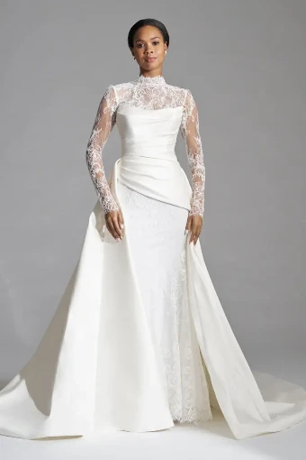 Abella 146248- Corset Overskirt #18 Ivory thumbnail