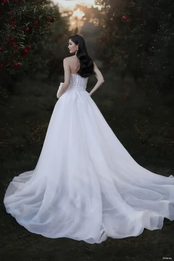 Disney Fairy Tale Weddings Collection 147023- Overskirt #1 Ivory thumbnail