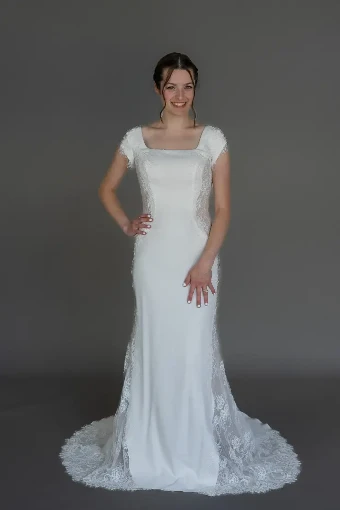 Casablanca Bridal 146695 #3 Ivory/Nude thumbnail