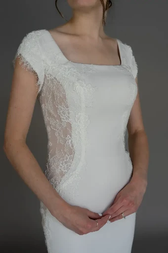 Casablanca Bridal 146695 #1 Ivory/Nude thumbnail