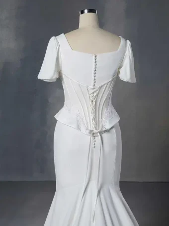 House of Wu 146014- Corset #1 default Ivory thumbnail
