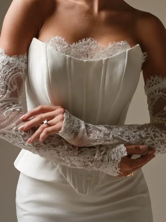 Sottero and Midgley 146958- Bodice Liner #0 default Ivory thumbnail