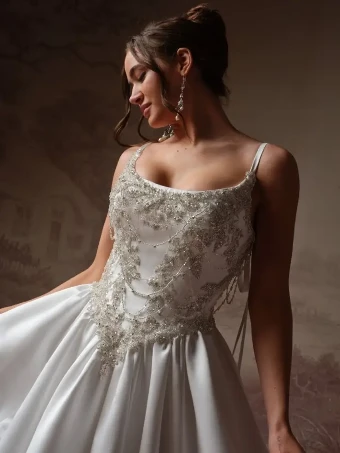 Sottero and Midgley 147874- Choker #3 Ivory thumbnail