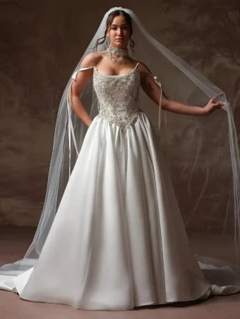 Sottero and Midgley 147874- Choker #1 Ivory thumbnail