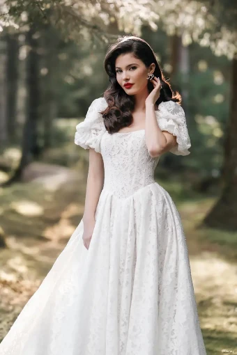 Disney Fairy Tale Weddings Collection 147017 #1 Ivory thumbnail