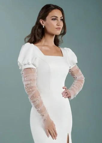 House of Wu 142050- Sleeves #0 default Ivory thumbnail