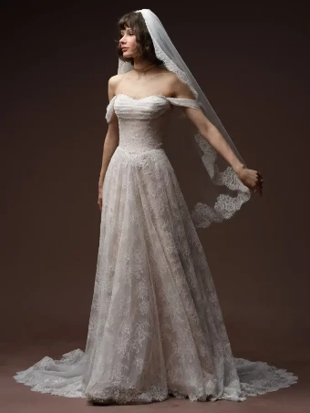 Maggie Sottero 147817- Straps #2 default Ivory thumbnail
