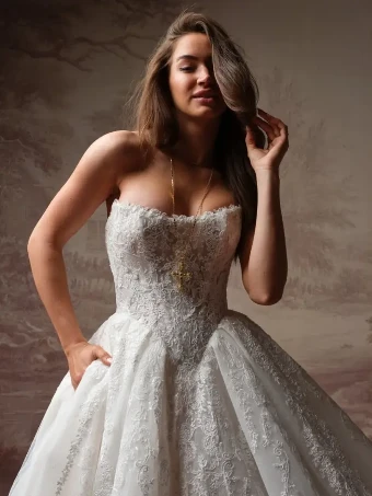 Sottero and Midgley 147900 #1 Ivory/Soft Blush thumbnail