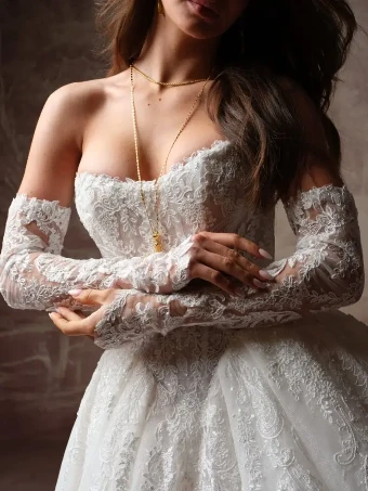Sottero and Midgley 147900 #4 Ivory/Soft Blush thumbnail