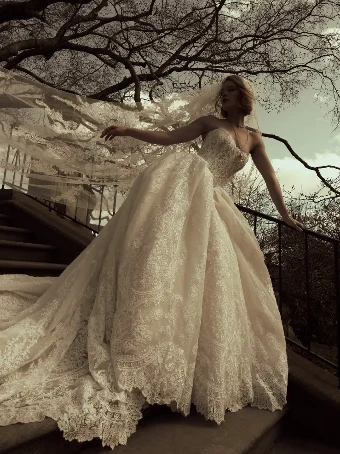 Sottero and Midgley 147900 #8 Ivory/Soft Blush thumbnail