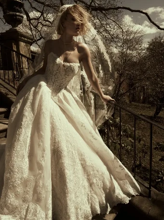 Sottero and Midgley 147900 #7 Ivory/Soft Blush thumbnail