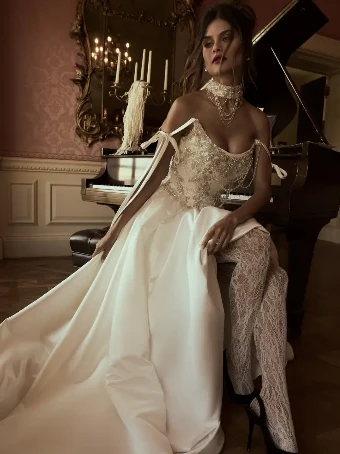 Sottero and Midgley 147873 #6 Ivory thumbnail