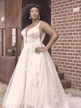 Maggie Sottero 136147 #5 Ivory/Nude thumbnail