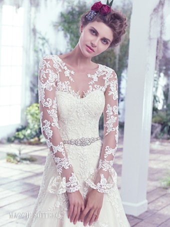 Maggie Sottero 127319 Body Suit #0 default Ivory/Pewter/Nude thumbnail
