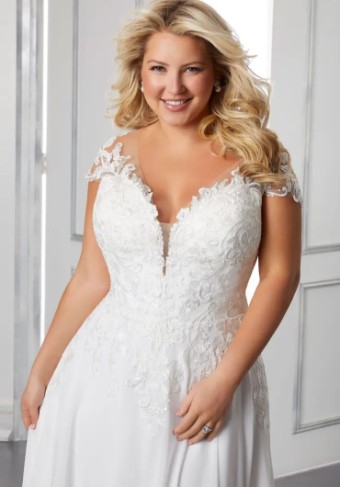 Morilee 136049 #1 Ivory/Honey thumbnail