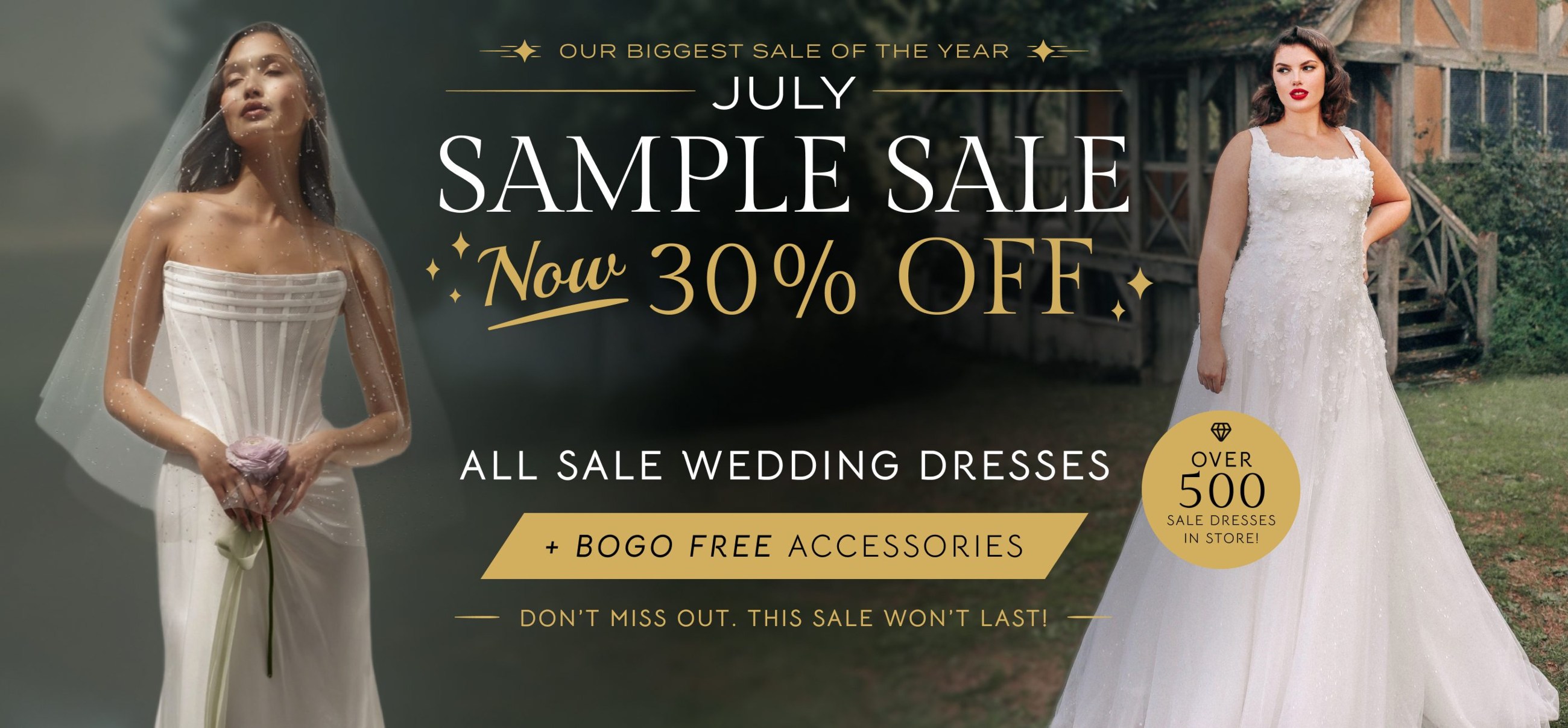 july sample sale 2026