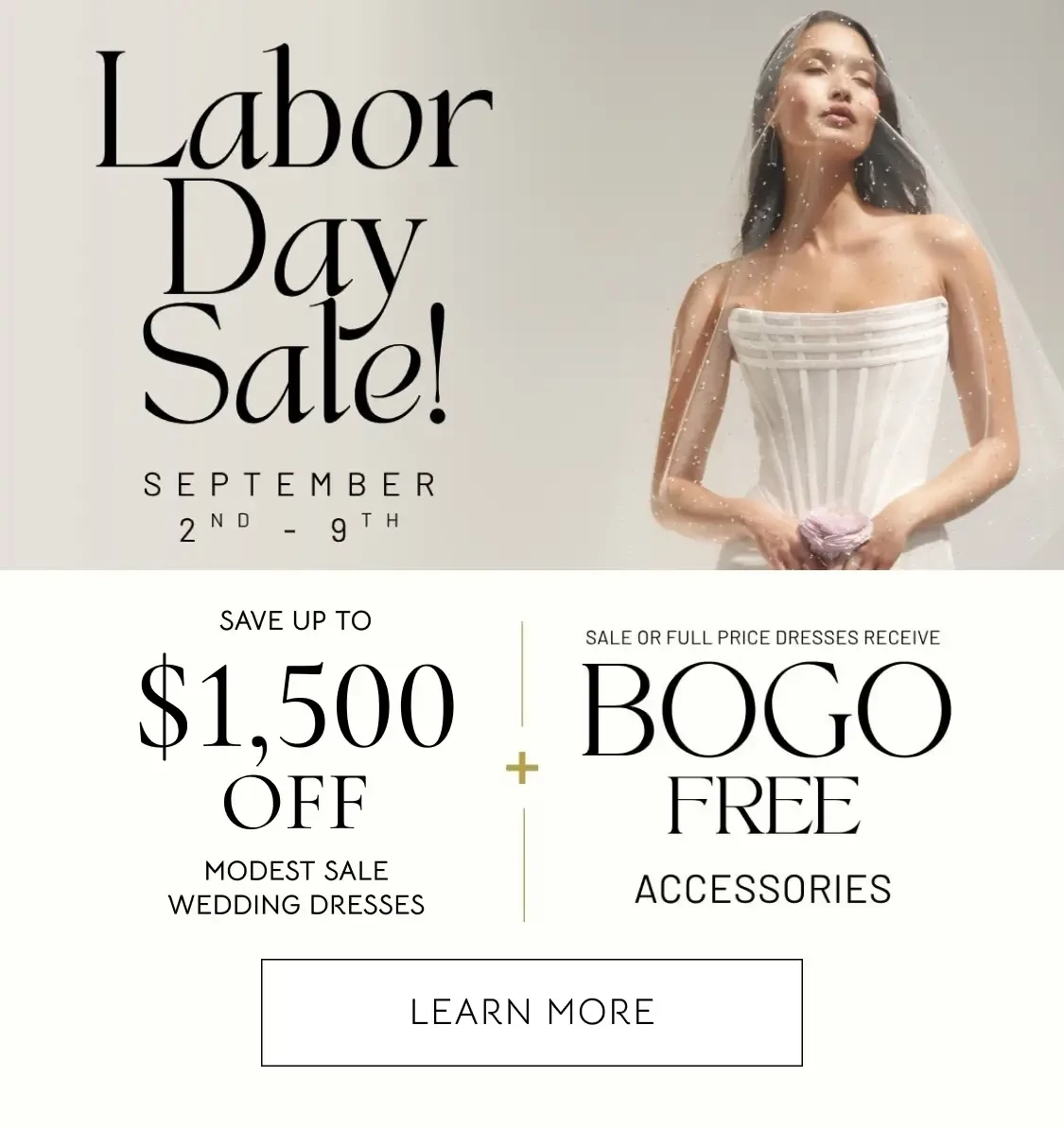 Labor Day Sale Event